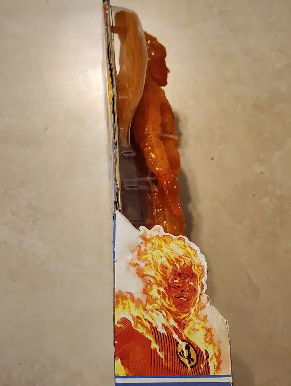 Marvel Fantastic Four First Steps Human Torch 10” Figure Brand New Flame On